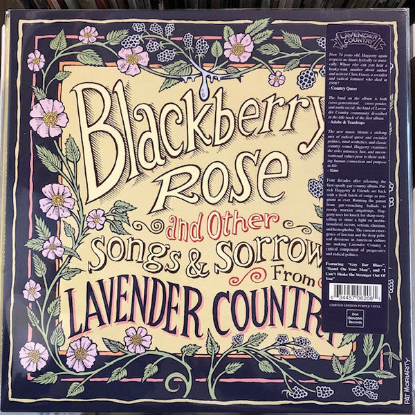 Lavender Country : Blackberry Rose And Other Songs & Sorrows From Lavender Country (LP, Album, Ltd, Pur)