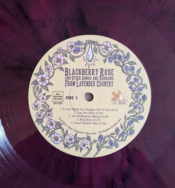 Lavender Country : Blackberry Rose And Other Songs & Sorrows From Lavender Country (LP, Album, Ltd, Pur)