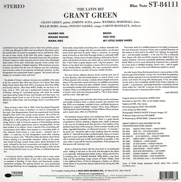 Grant Green : The Latin Bit (LP,Album,Reissue,Stereo)