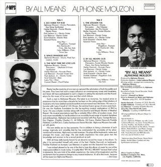 Alphonse Mouzon Featuring Herbie Hancock • Freddie Hubbard • Lee Ritenour • The Seawind Horns : By All Means (LP, Album, RE, RM)