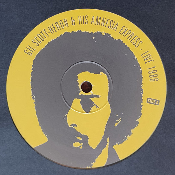 Gil Scott-Heron And His Amnesia Express : Live 1986 (LP, Whi)