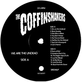 The Coffinshakers : We Are The Undead (LP, Album, RE)