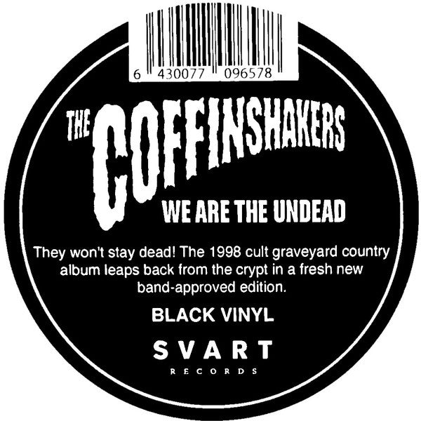 The Coffinshakers : We Are The Undead (LP, Album, RE)