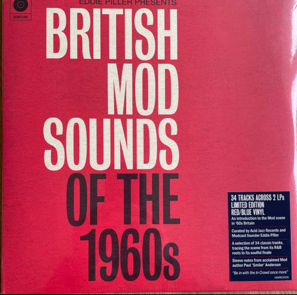 Eddie Piller : British Mod Sounds Of The 1960s (LP,Compilation)