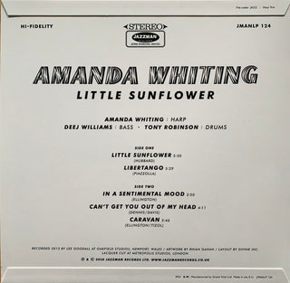 Amanda Whiting : Little Sunflower (10",Album,Limited Edition,Repress)