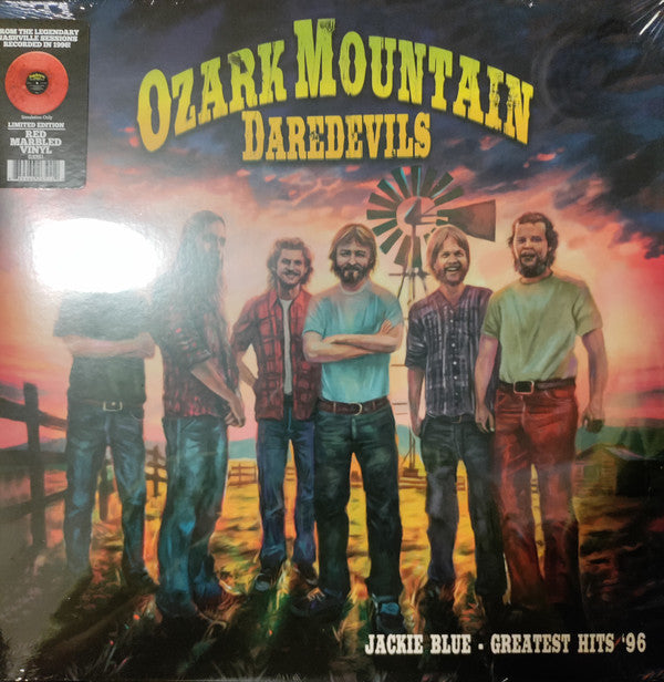 The Ozark Mountain Daredevils : Jackie Blue - The Greatest Hits '96 (LP, Comp, Ltd, RM, Red)