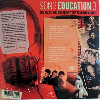 Various : Song Education 3 (LP,Compilation,Limited Edition,Stereo)