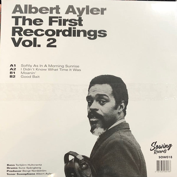 Albert Ayler : The First Recordings Vol. 2 (LP, Album, RE, Cle)