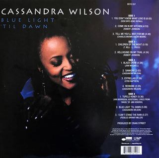 Cassandra Wilson : Blue Light 'Til Dawn (2xLP, Album, RE, 180)