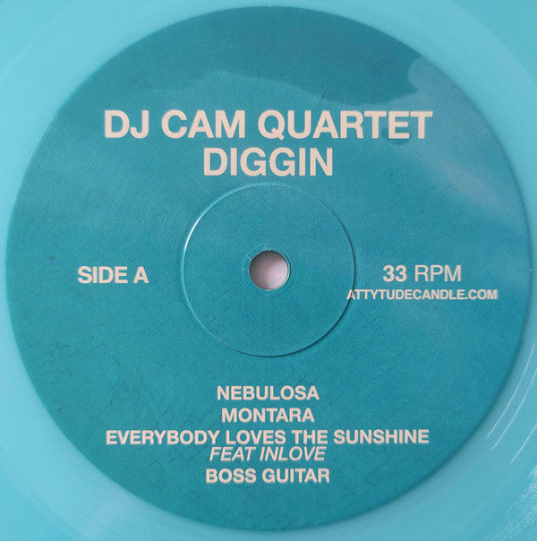 DJ Cam Quartet : Diggin (LP, Album, RSD, RE, RM, Blu)