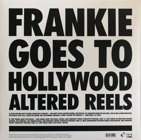 Frankie Goes To Hollywood : Altered Reels (LP,Compilation,Limited Edition)