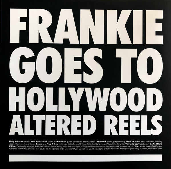 Frankie Goes To Hollywood : Altered Reels (LP,Compilation,Limited Edition)