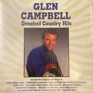 Glen Campbell : Greatest Country Hits (LP, Comp)