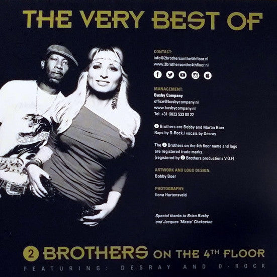 2 Brothers On The 4th Floor Featuring Des'Ray & D-Rock : The Very Best Of 30th Anniversary (Vinyl Edition) (LP,Compilation,Reissue,Stereo)