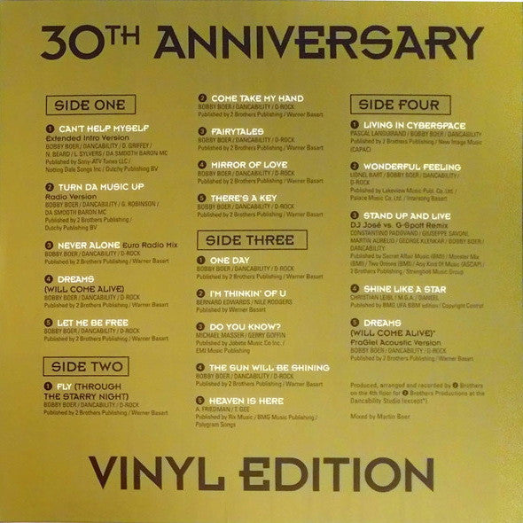 2 Brothers On The 4th Floor Featuring Des'Ray & D-Rock : The Very Best Of 30th Anniversary (Vinyl Edition) (LP,Compilation,Reissue,Stereo)