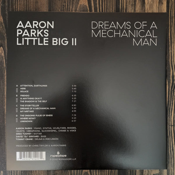 Aaron Parks : Little Big II: Dreams Of A Mechanical Man (LP,Album,Limited Edition,Reissue)