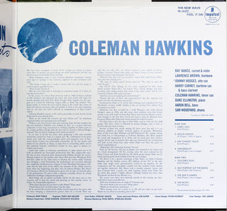 Duke Ellington Meets Coleman Hawkins : Duke Ellington Meets Coleman Hawkins (LP,Album,Reissue,Stereo)