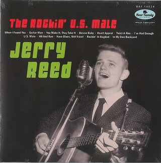 Jerry Reed : The Rockin' U.S. Male (10",45 RPM,Compilation,Remastered)