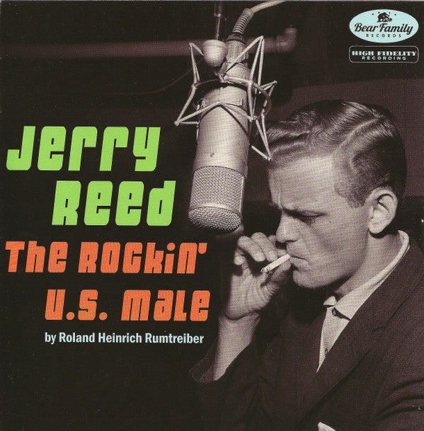 Jerry Reed : The Rockin' U.S. Male (10",45 RPM,Compilation,Remastered)