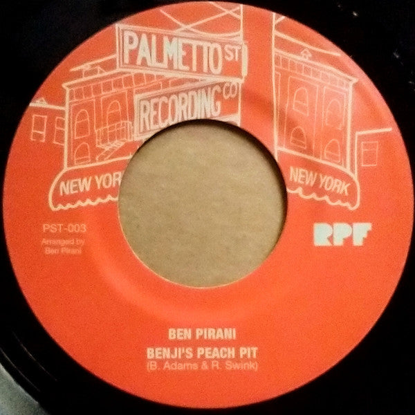 Ben Pirani / Evolfo : Benji's Peach Pit / Evolfo Tries Love (7")