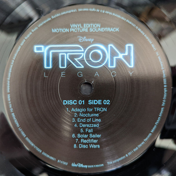 Daft Punk : TRON: Legacy (Vinyl Edition Motion Picture Soundtrack) (LP,Album,Compilation,Reissue)