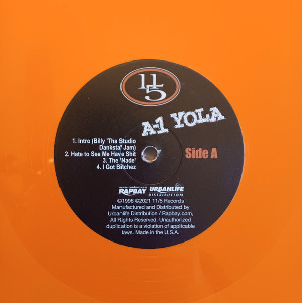 11/5 : A-1 Yola (LP,Album,Reissue)