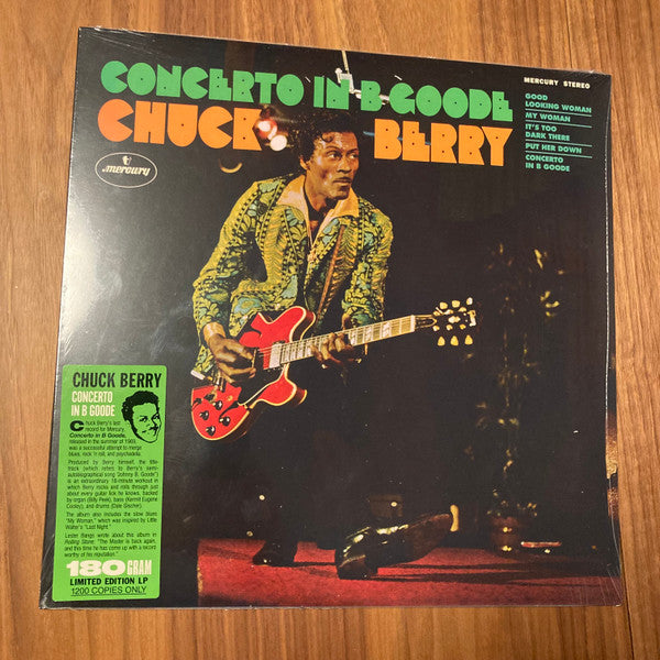 Chuck Berry : Concerto In B Goode (LP,Album,Limited Edition,Reissue,Stereo)