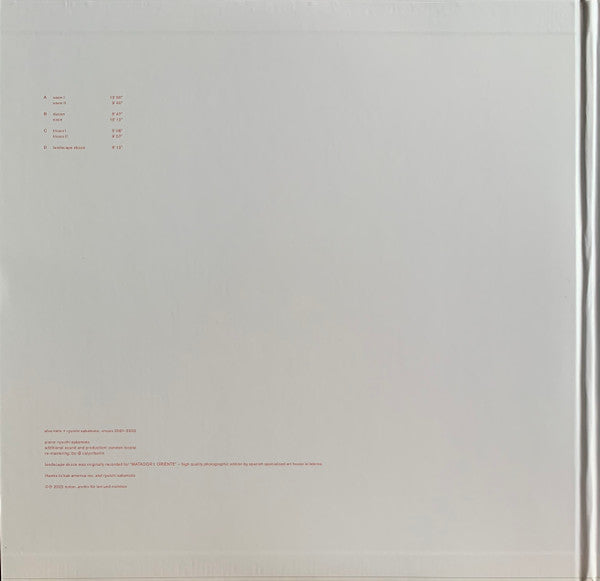 Alva Noto + Ryuichi Sakamoto : Vrioon (LP,Album,Reissue,Remastered)