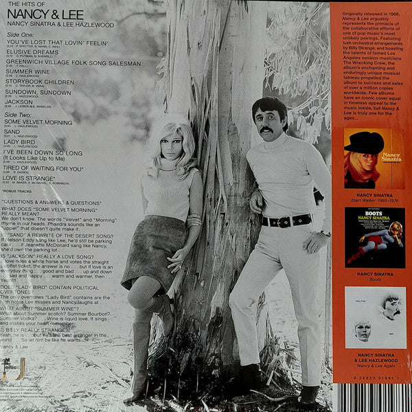 Nancy Sinatra & Lee Hazlewood : Nancy & Lee (LP,Album,Reissue,Remastered,Stereo)