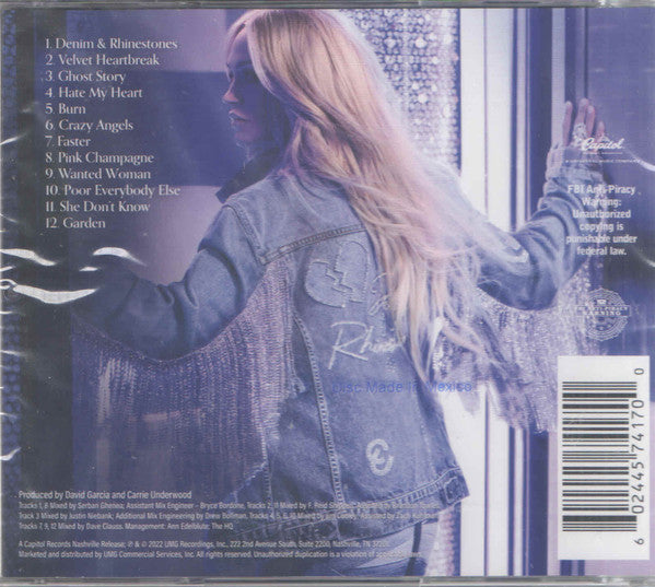 Carrie Underwood : Denim & Rhinestones (CD, Album)