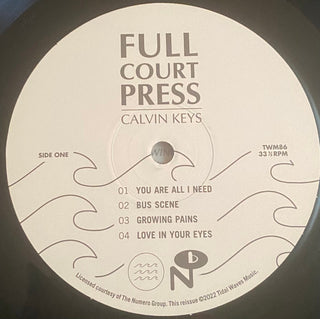 Calvin Keys : Full Court Press (LP,Album,Record Store Day,Limited Edition,Reissue)