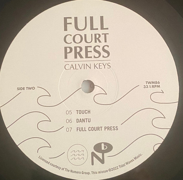 Calvin Keys : Full Court Press (LP,Album,Record Store Day,Limited Edition,Reissue)