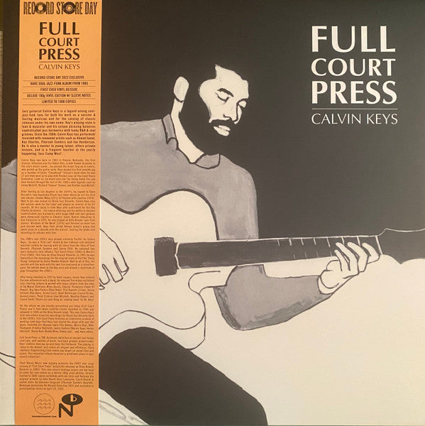 Calvin Keys : Full Court Press (LP,Album,Record Store Day,Limited Edition,Reissue)