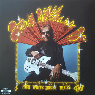 Hank Williams Jr. : Rich White Honky Blues (LP, Album)