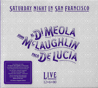 Al Di Meola, John McLaughlin, Paco De Lucía : Saturday Night In San Francisco (Album,Stereo)