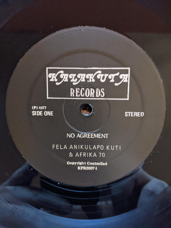 Fela Kuti And Africa 70 : No Agreement (LP,Album,Reissue,Stereo)