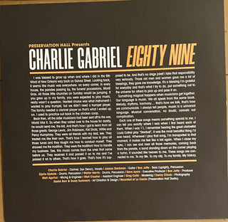 Charlie Gabriel : Eighty Nine (LP,Album,Limited Edition)