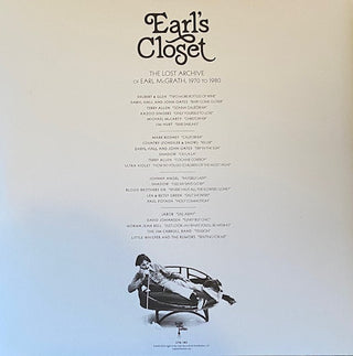 Various : Earl's Closet (The Lost Archive of Earl McGrath, 1970 to 1980) (LP,Compilation,Stereo)