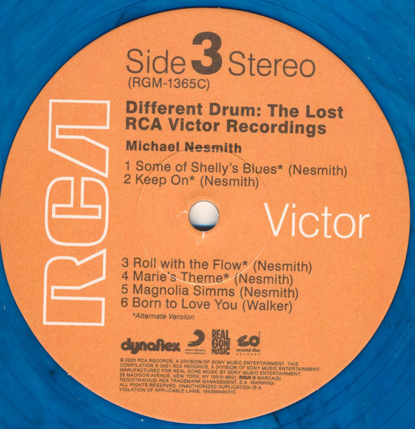 Michael Nesmith : Different Drum: The Lost RCA Victor Recordings (LP)