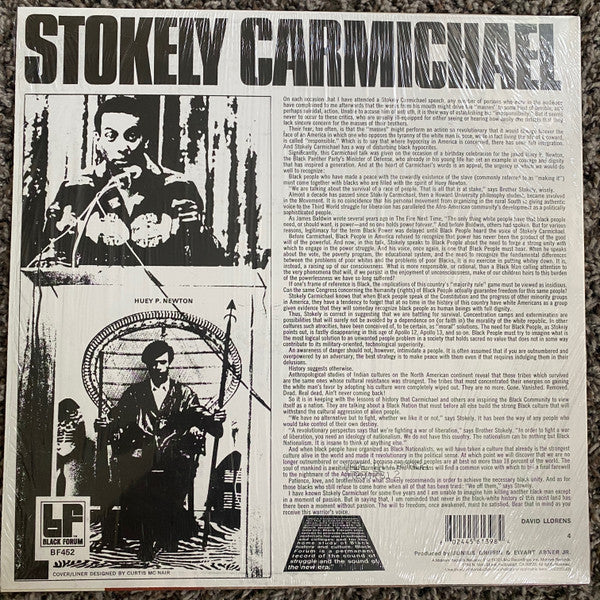 Stokely Carmichael : Free Huey! (LP,Reissue)