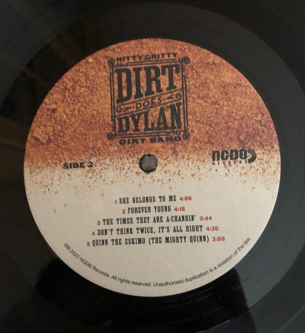 Nitty Gritty Dirt Band : Dirt Does Dylan (LP,Album)