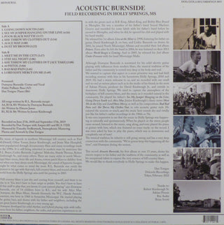 Duwayne Burnside : Acoustic Burnside (LP,Album,Mono)