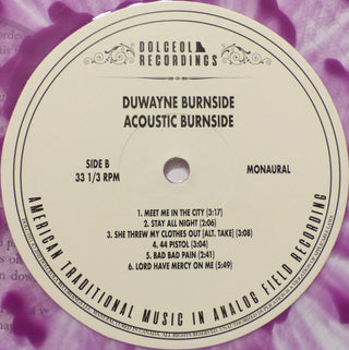 Duwayne Burnside : Acoustic Burnside (LP,Album,Mono)