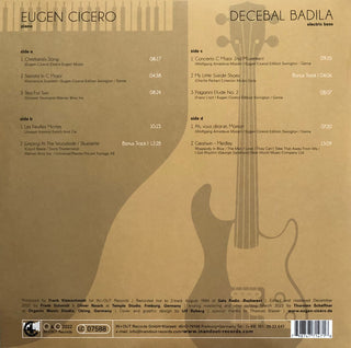 Eugen Cicero  /  Decebal Badila : Bucharest 1994 (LP)