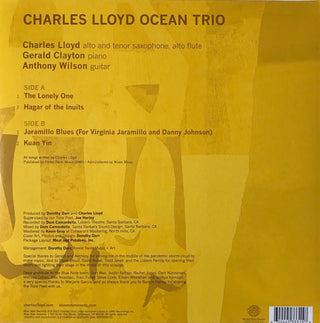 Charles Lloyd : Trios: Ocean (LP,Album,Stereo)