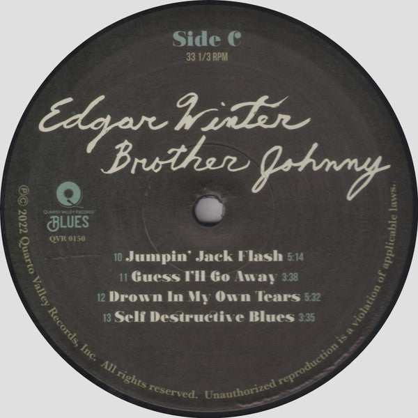 Edgar Winter : Brother Johnny (LP,Album,Stereo)