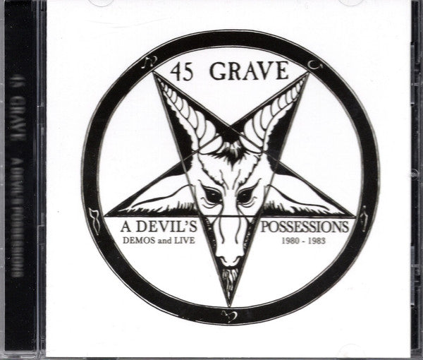 45 Grave : A Devil's Possessions (Demos And Live 1980-1983) (CD, Comp, RE)