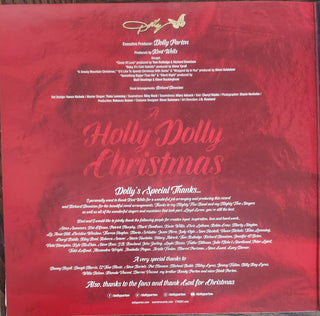 Dolly Parton : A Holly Dolly Christmas (LP,Album,Reissue)