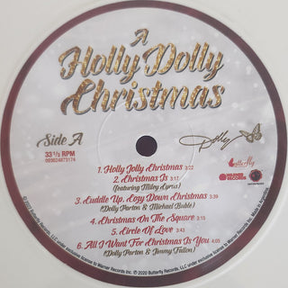 Dolly Parton : A Holly Dolly Christmas (LP,Album,Reissue)