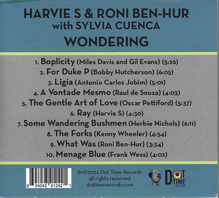 Harvie Swartz, Roni Ben-Hur With Sylvia Cuenca : Wondering (Album)